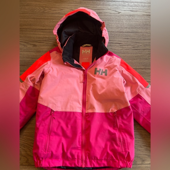 Helly Hansen Two-Tone Pink and Red Jacket - Picture 1 of 1